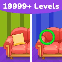 Скачать взлом Find Differences: Spot Fun  [МОД Mega Pack] - полная версия apk на Андроид