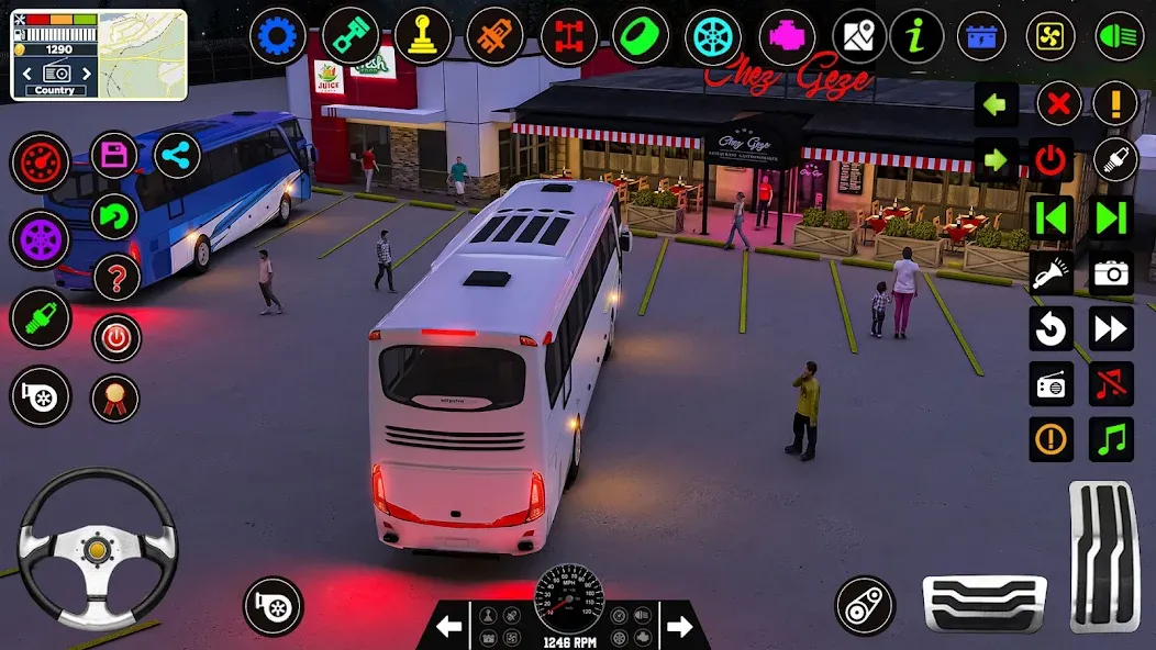 Bus Driving Games 3D: Bus Game  [МОД Все открыто] Screenshot 3