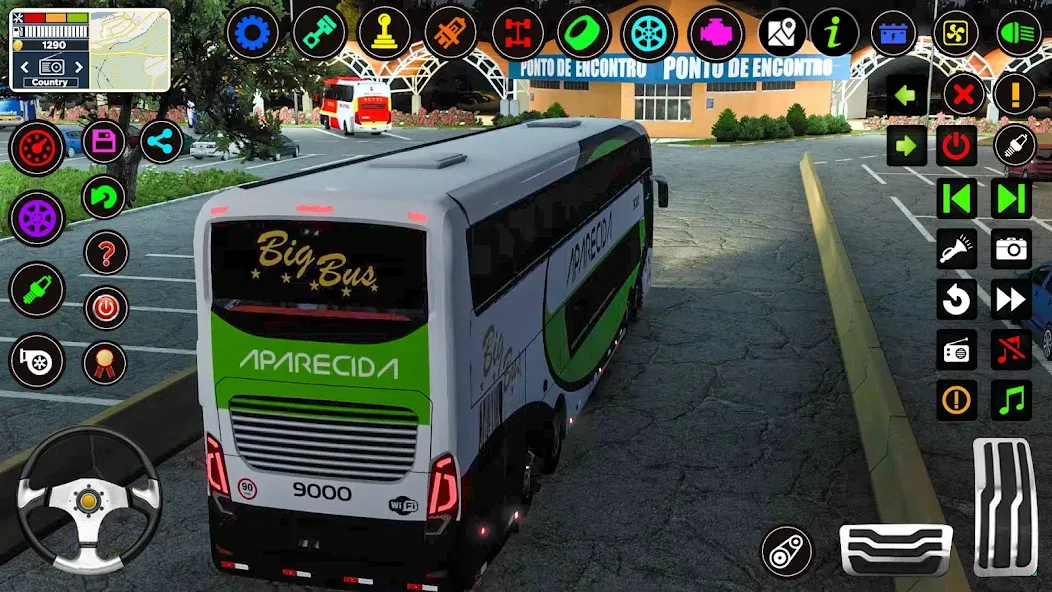 Bus Driving Games 3D: Bus Game  [МОД Все открыто] Screenshot 5