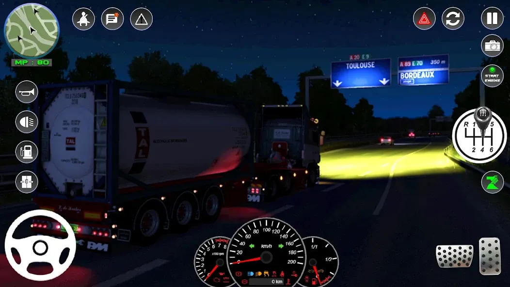 Euro Cargo Truck Simulator 3D  [МОД Mega Pack] Screenshot 5