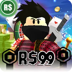 Скачать взломанную Robux For Robux , Casino Robux  [МОД Все открыто] - последняя версия apk на Андроид