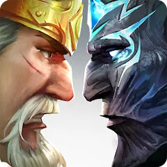 Взломанная Age of Kings: Skyward Battle (Эйдж оф Кингс)  [МОД Mega Pack] - последняя версия apk на Андроид