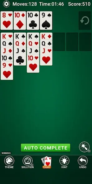 Solitaire Classic - 2024 (Солитер Классик)  [МОД Много монет] Screenshot 5