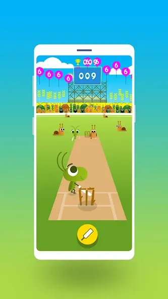 Cric Game - Doodle Cricket (Крик Гейм)  [МОД Menu] Screenshot 4