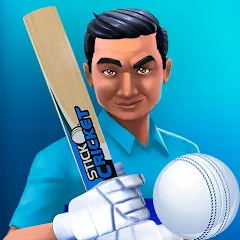 Взлом Stick Cricket Clash (тик Крикет Клаш)  [МОД Меню] - последняя версия apk на Андроид