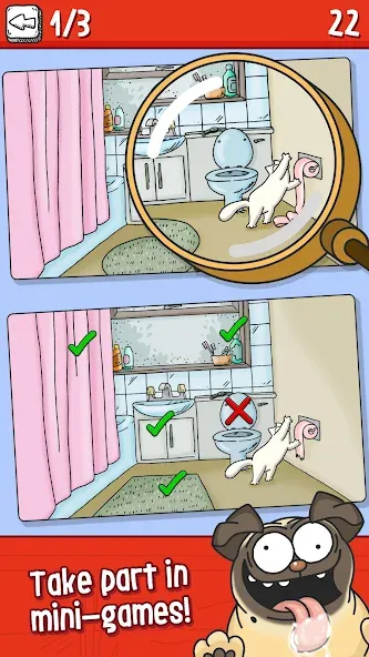 Simon’s Cat Crunch Time  [МОД Unlimited Money] Screenshot 2