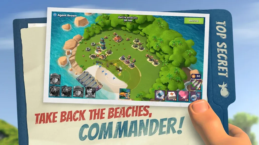 Boom Beach (Бум Бич)  [МОД Все открыто] Screenshot 1