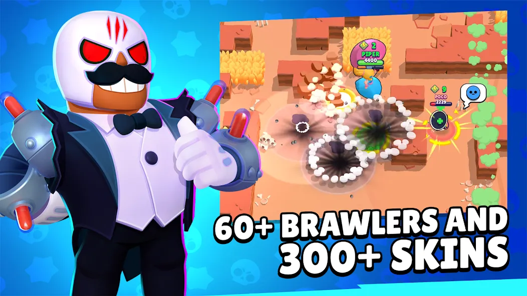 Brawl Stars (Брол Старс)  [МОД Unlocked] Screenshot 3