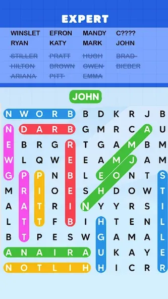 Word Search Puzzle Challenge (Уордсрч Пазл Челлендж)  [МОД Menu] Screenshot 4