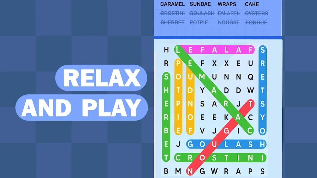 Word Search Puzzle Challenge (Уордсрч Пазл Челлендж)  [МОД Menu] Screenshot 5