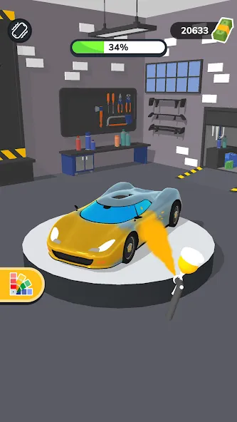 Car Master 3D (Кар Мастер 3D)  [МОД Menu] Screenshot 3