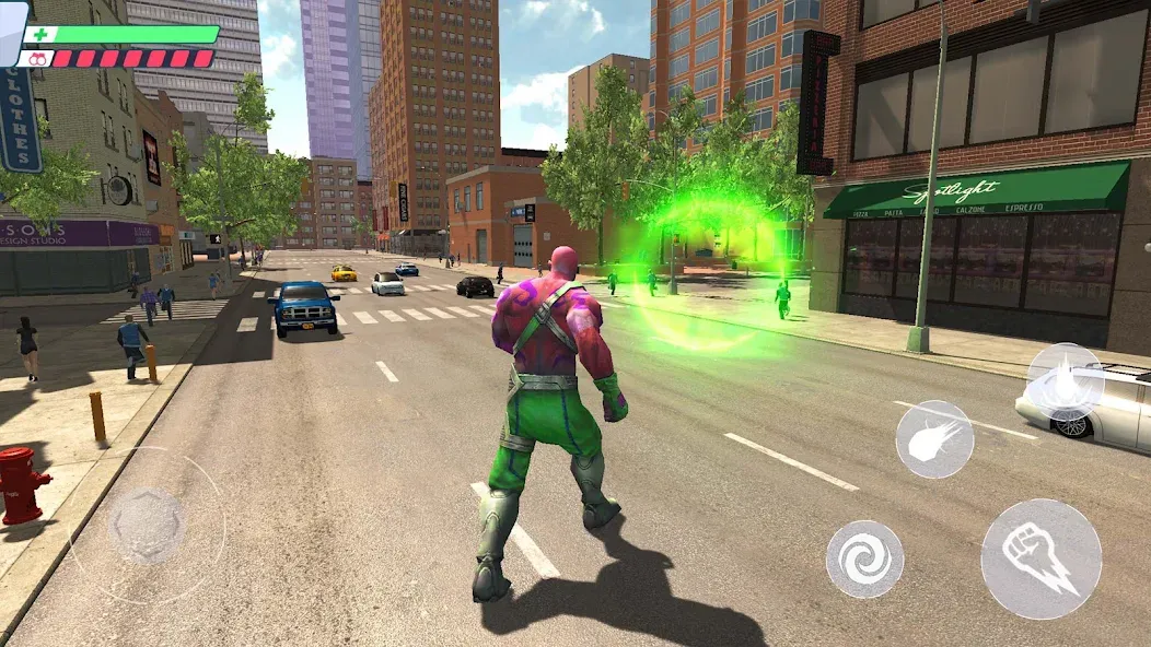 Super City Heroes:Super Battle (упер Герои Города)  [МОД Unlimited Money] Screenshot 1