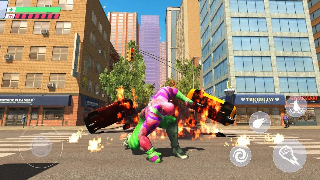 Super City Heroes:Super Battle (упер Герои Города)  [МОД Unlimited Money] Screenshot 3