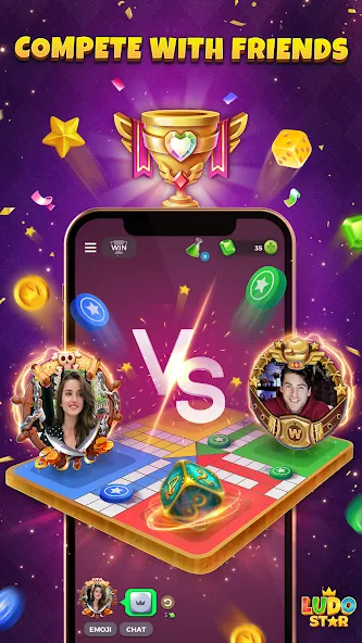 Ludo STAR: Online Dice Game (Лудо СТАР)  [МОД Все открыто] Screenshot 2