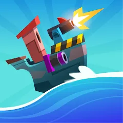 Взломанная Oceans of Steel (Океаны стали)  [МОД Все открыто] - последняя версия apk на Андроид