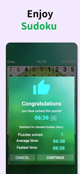 Sudoku offline (Судоку оффлайн)  [МОД Бесконечные деньги] Screenshot 5