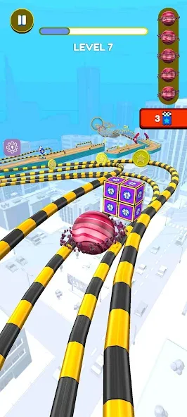 Rolling Balls 3D (Гоинг Боллс 3Д)  [МОД Unlocked] Screenshot 1