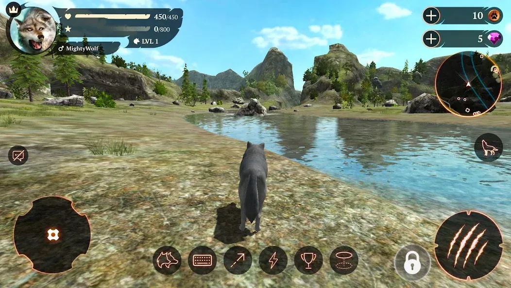 The Wolf (Зе Вулф)  [МОД Menu] Screenshot 1