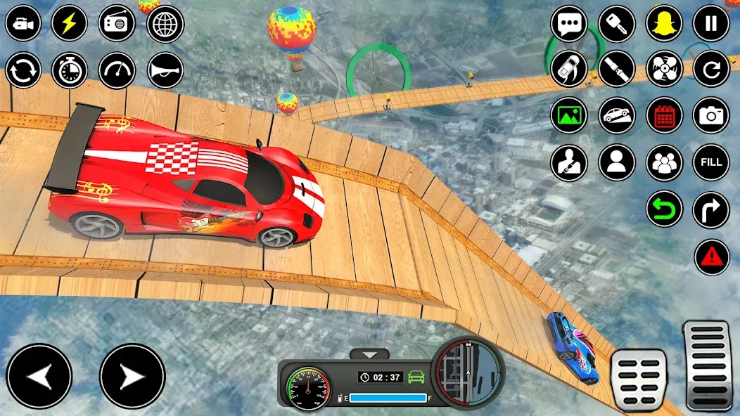 Crazy Ramp Car Stunt Master 3D (Крэйзи Рэмп Кар Стант Мастер 3Д)  [МОД Unlocked] Screenshot 5