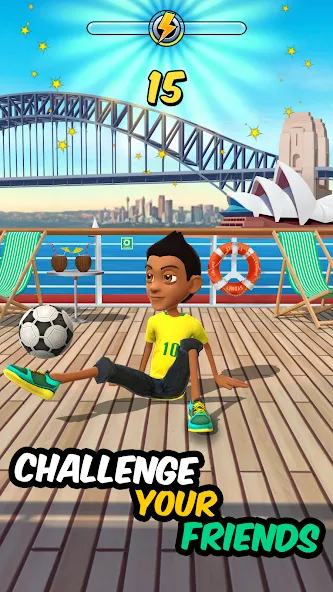 Kickerinho World (Кикериньо Ворлд)  [МОД Бесконечные монеты] Screenshot 2