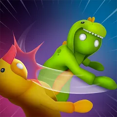 Скачать взлом Gang Battle Party: Animals 3D  [МОД Много денег] - полная версия apk на Андроид