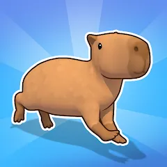 Взлом Capybara Rush (Капибара Раш)  [МОД Много денег] - полная версия apk на Андроид