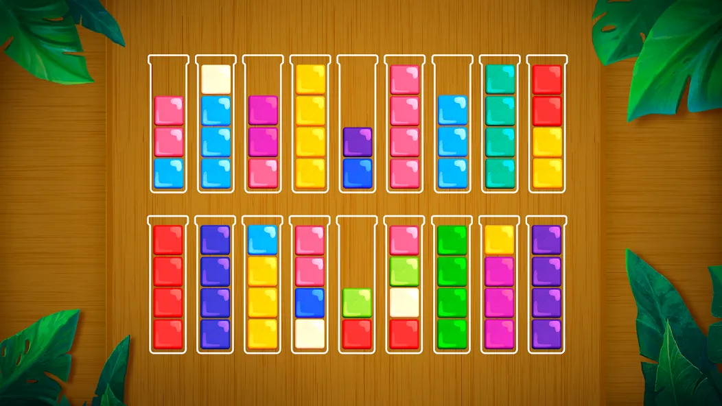 Block King - Brain Puzzle Game (Блок Кинг)  [МОД Бесконечные монеты] Screenshot 3