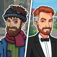 Взлом Hobo Life: Business Simulator  [МОД Много монет] - полная версия apk на Андроид