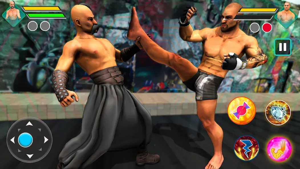 Ninja Master 3D Fighting Games  [МОД Бесконечные деньги] Screenshot 4