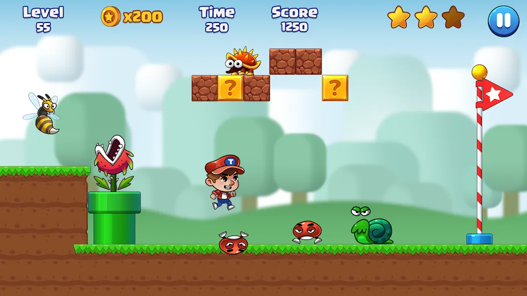 Super Bill World-Fun Adventure (Супер Билл Мир)  [МОД Menu] Screenshot 1