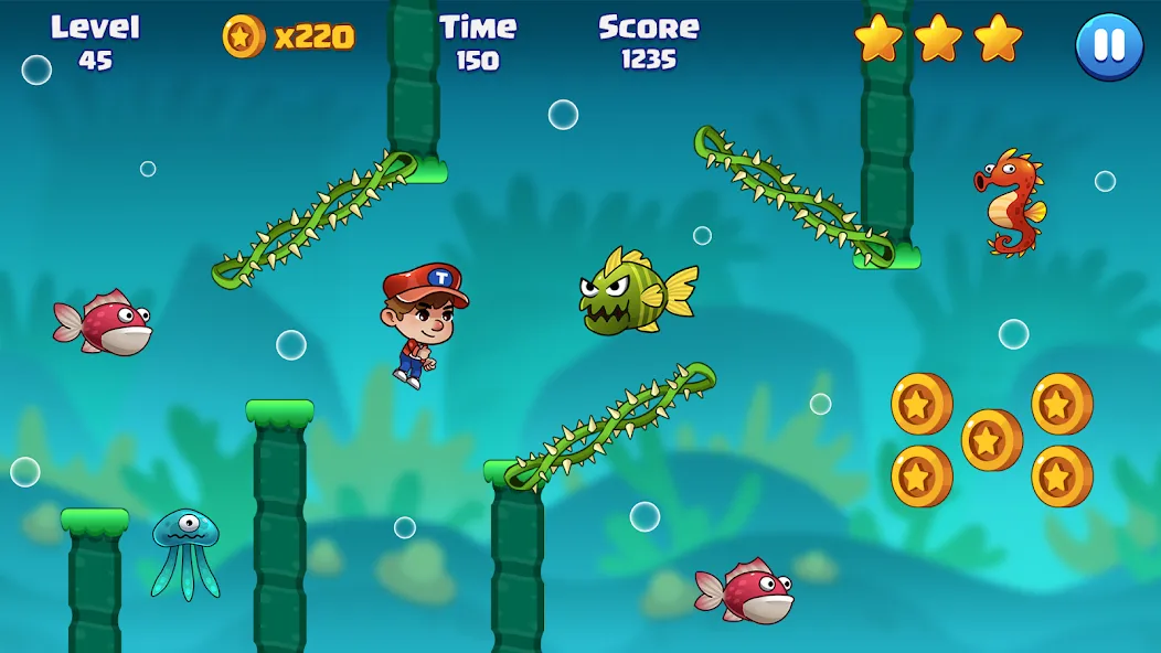 Super Bill World-Fun Adventure (Супер Билл Мир)  [МОД Menu] Screenshot 5