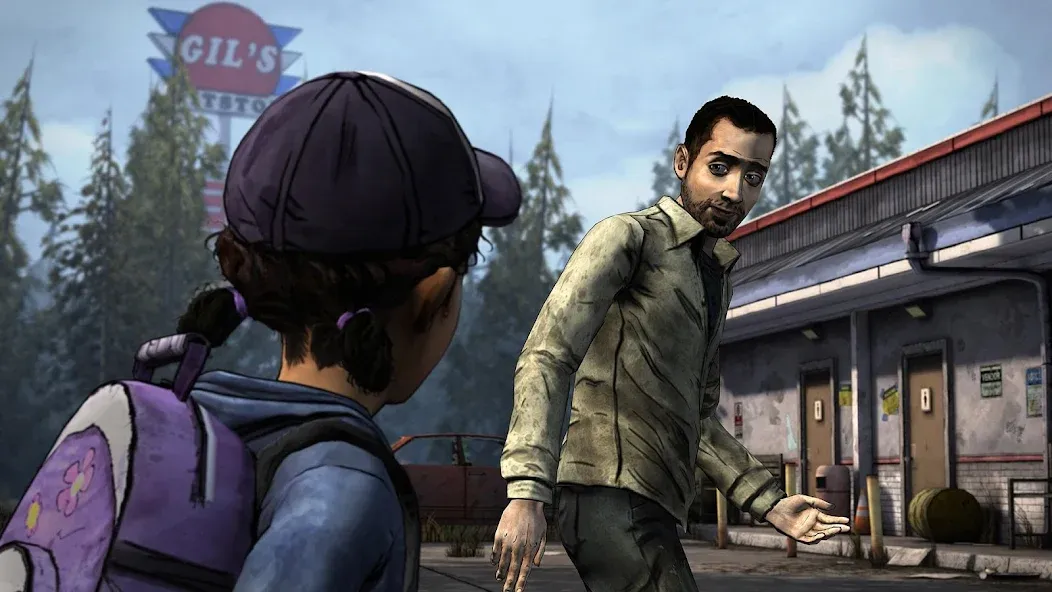 The Walking Dead: Season Two (Зе Уолкинг Дед)  [МОД Меню] Screenshot 2