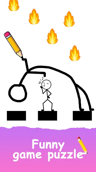 Save The Stick: Draw 2 Save (эйв Зе Стикман)  [МОД Mega Pack] Screenshot 3