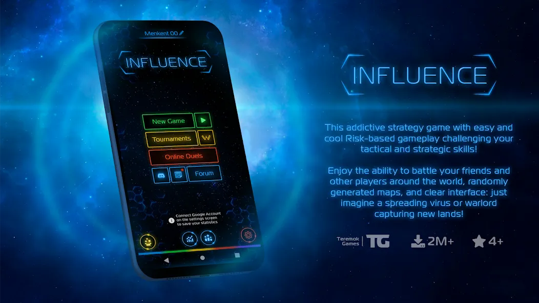 Influence (Инфлюэнс)  [МОД Menu] Screenshot 1