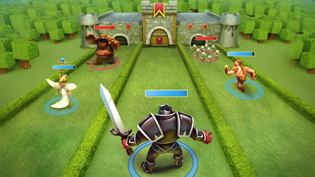 Castle Crush：Epic Battle  [МОД Menu] Screenshot 1