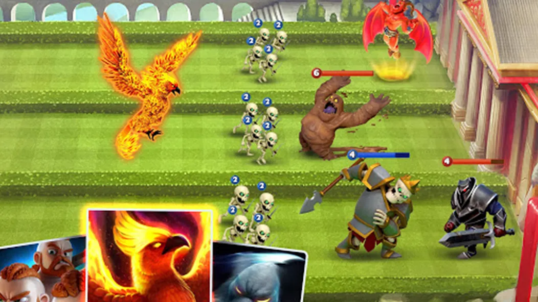 Castle Crush：Epic Battle  [МОД Menu] Screenshot 3