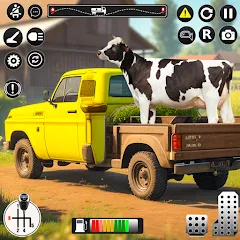 Взломанная Animal Transport Driving Games (Домашний перевоз игры)  [МОД Меню] - полная версия apk на Андроид