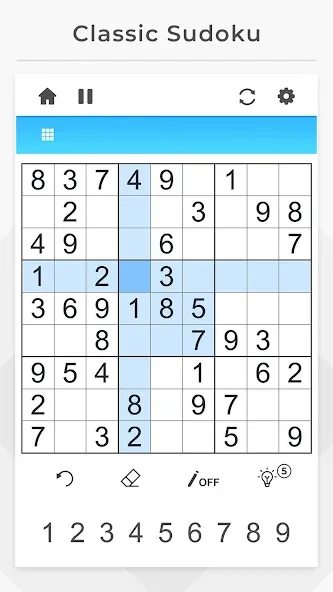 Sudoku - Offline Games  [МОД Menu] Screenshot 1