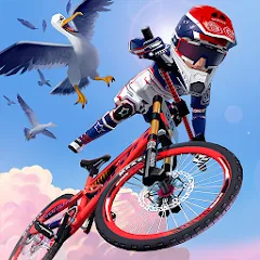 Взлом Downhill Masters (Даунхилл мастерс)  [МОД Меню] - стабильная версия apk на Андроид