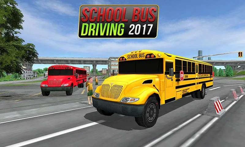 School Bus Driving Game  [МОД Unlimited Money] Screenshot 1