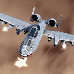 Взломанная Fighter Pilot: HeavyFire (Файтер Пилот)  [МОД Unlocked] - стабильная версия apk на Андроид