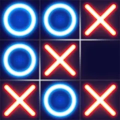 Взлом Tic Tac Toe - Offline XOXO (Тиктактое)  [МОД Menu] - стабильная версия apk на Андроид