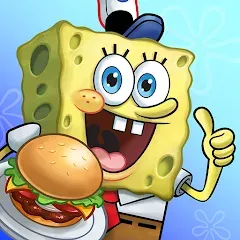 Скачать взлом SpongeBob: Krusty Cook-Off  [МОД Бесконечные монеты] - последняя версия apk на Андроид