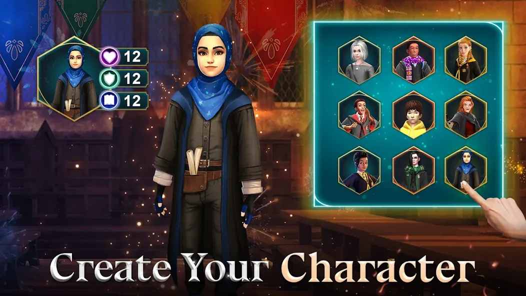 Harry Potter: Hogwarts Mystery (Гарри Поттер)  [МОД Бесконечные монеты] Screenshot 2