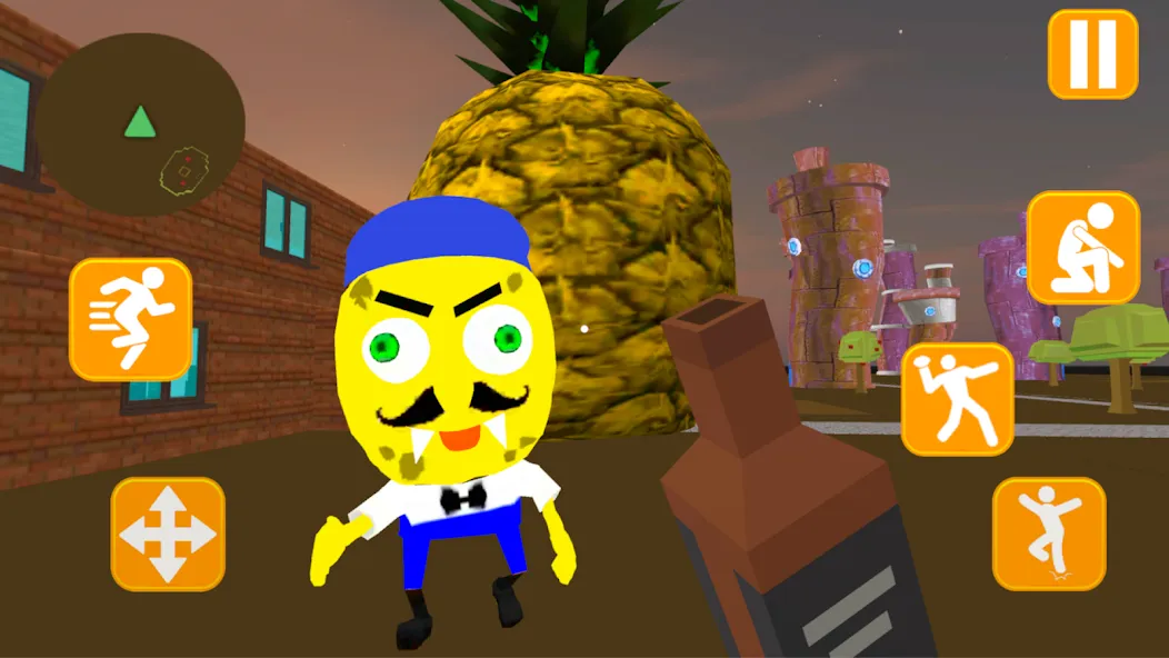 Neighbor Sponge. Scary Secret  [МОД Mega Pack] Screenshot 1