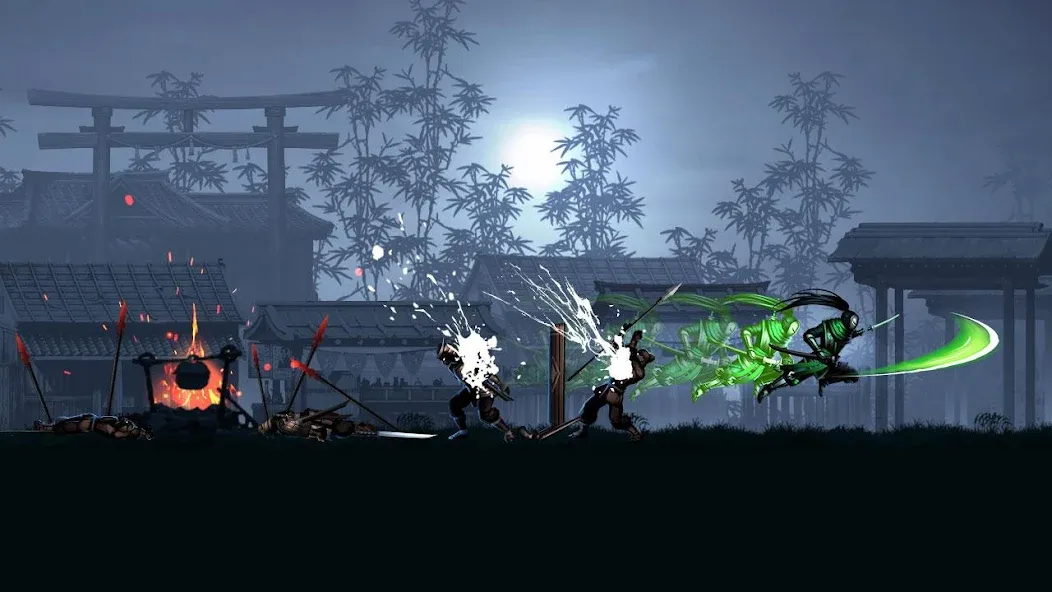 Ninja warrior: legend of adven  [МОД Бесконечные деньги] Screenshot 5