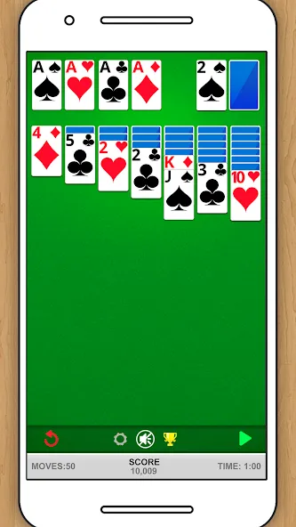 SOLITAIRE CLASSIC CARD GAME  [МОД Бесконечные деньги] Screenshot 1