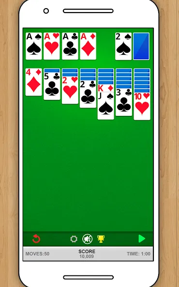 SOLITAIRE CLASSIC CARD GAME  [МОД Бесконечные деньги] Screenshot 5