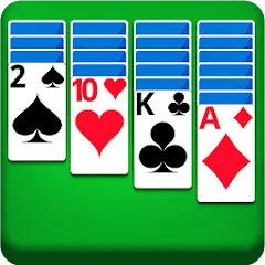 Взломанная SOLITAIRE CLASSIC CARD GAME  [МОД Бесконечные деньги] - последняя версия apk на Андроид