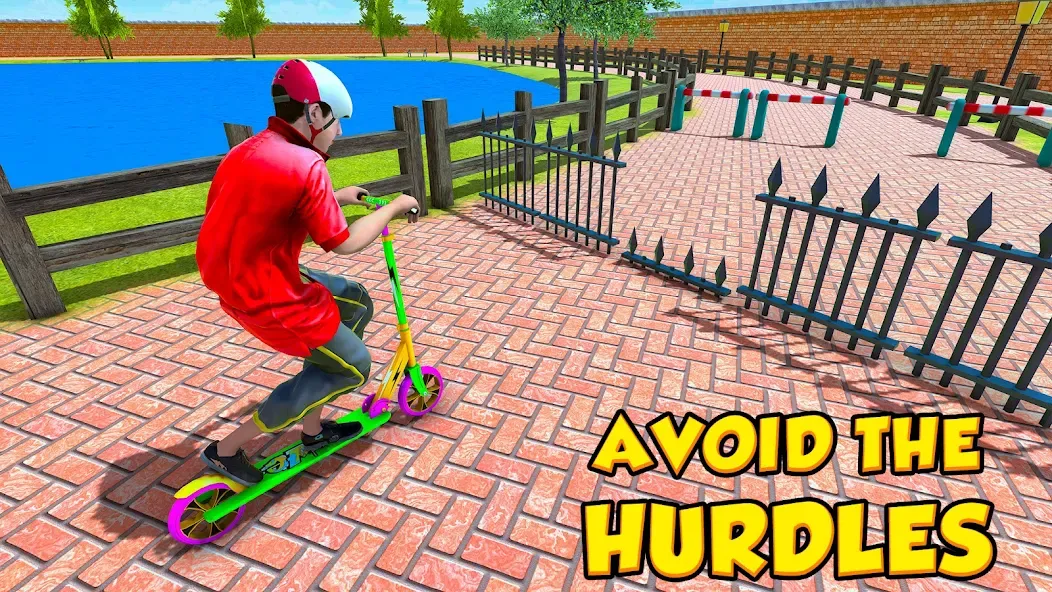 BMX Air Skate Scooter Tricks  [МОД Бесконечные монеты] Screenshot 2